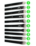 New! Green Dot Brush 12
