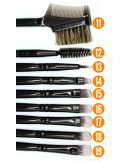 New! Orange Dot Brush 15